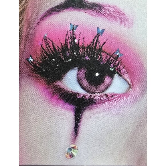 KISS Glitter False Eyelashes Halloween Limited Edition Scary Clown LOT OF 6 - Picture 1 of 4